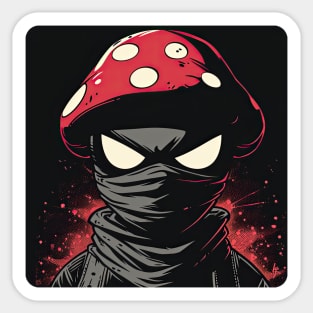 Mushroom ninja Sticker